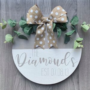 Personalised Wooden Home Sign